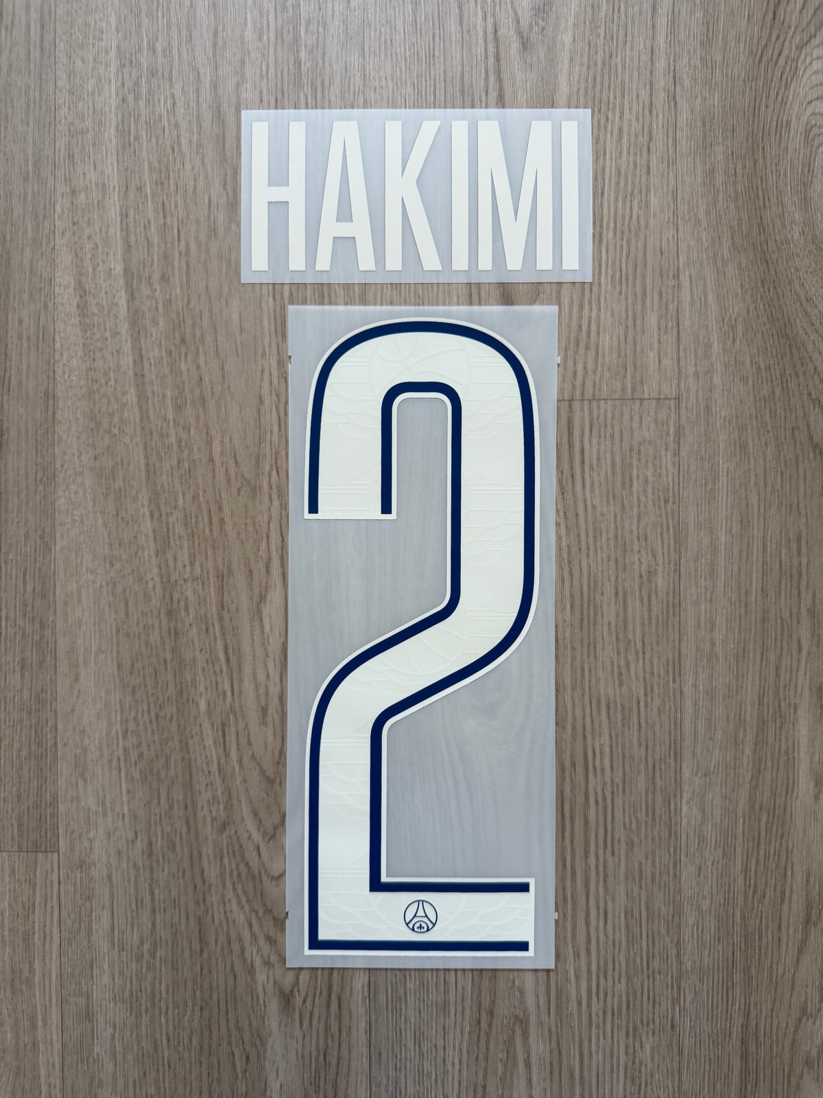 Flocage Officiel PSG Paris Saint Germain Hakimi Fourth Wings 2024/2025