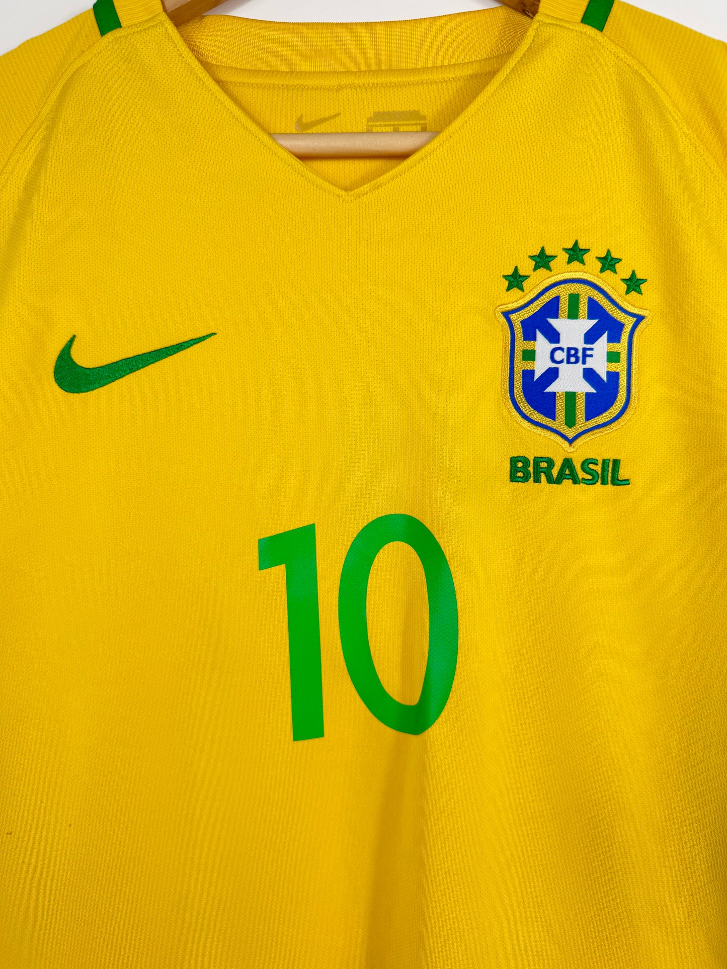 Maillot Domicile Brésil Neymar JR saison 2016