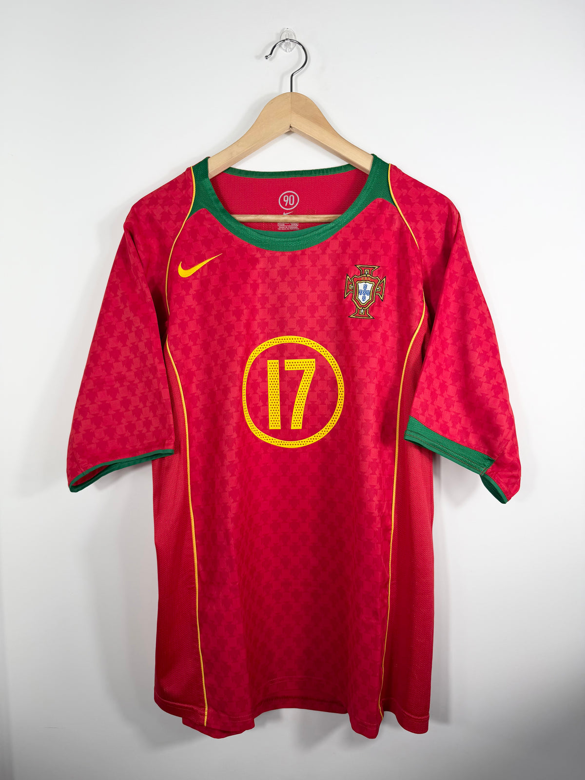 Maillot Domicile Portugal Ronaldo 2004