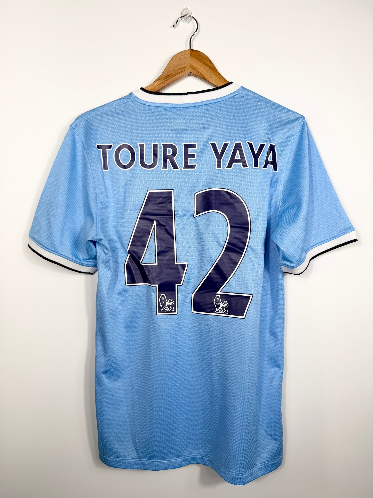 Maillot Domicile Manchester City Yaya Touré saison 2013/204