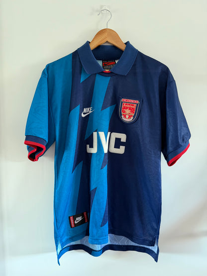 Maillot Extérieur Arsenal Bergkamp saison 1995/1996