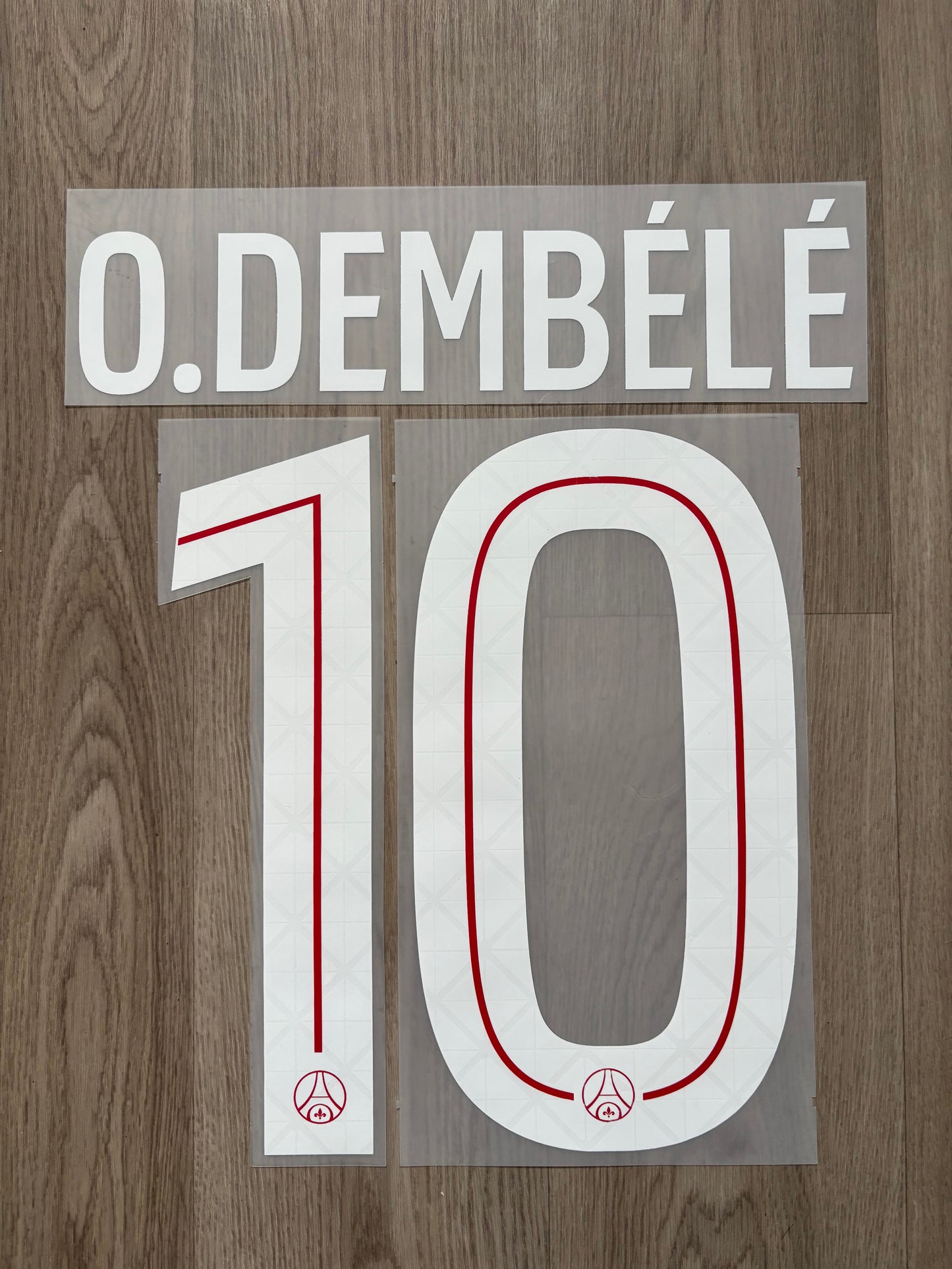 Flocage Officiel PSG Paris Saint Germain Dembélé Home 2025/2026