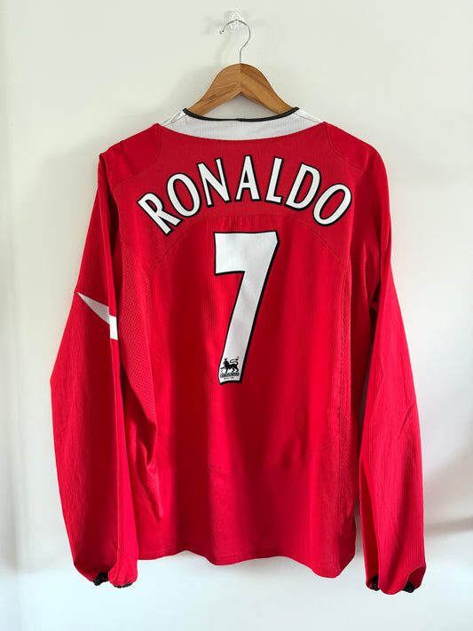Maillot Domicile Manchester United Ronaldo saison 2004/2006