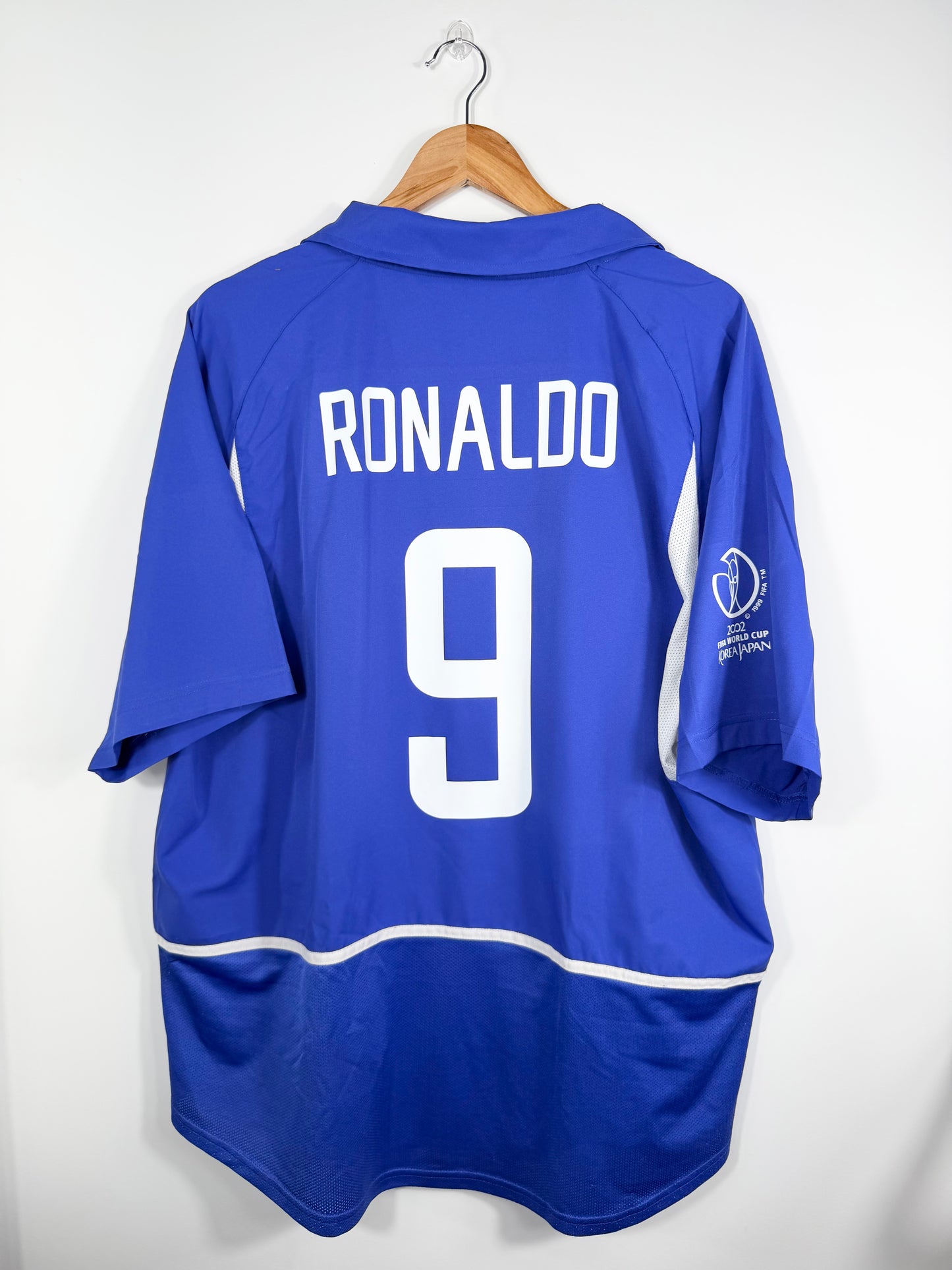 Maillot Extérieur Brésil Ronaldo R9 saison 2002