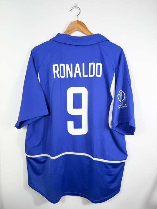 Maillot Extérieur Brésil Ronaldo R9 saison 2002
