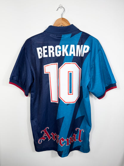 Maillot Extérieur Arsenal Bergkamp saison 1995/1996