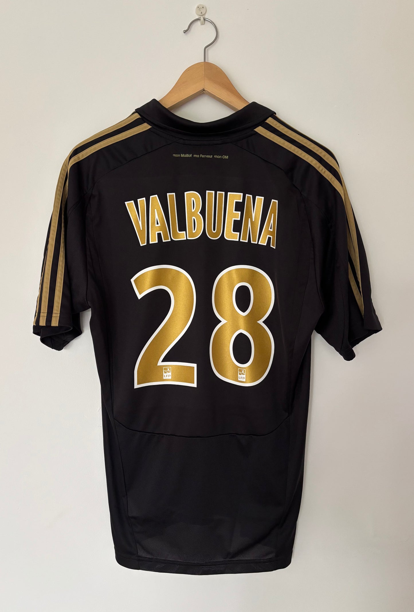 Maillot Fourth Olympique de Marseille Valbuena saison 2011/2012