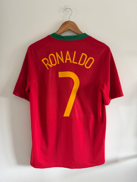 Maillot Domicile Portugal Ronaldo saison 2008