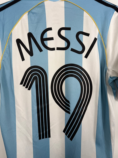 Maillot Domicile Argentine Messi saison 2006
