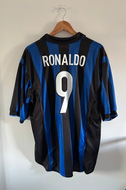Maillot Domicile Inter Milan R9 Ronaldo 1998/1999