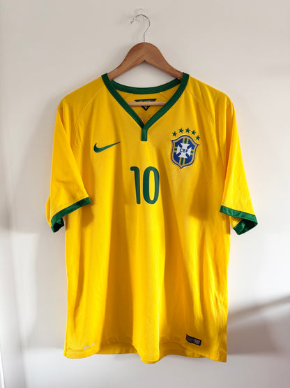 Maillot Domicile Brésil Neymar JR 2014
