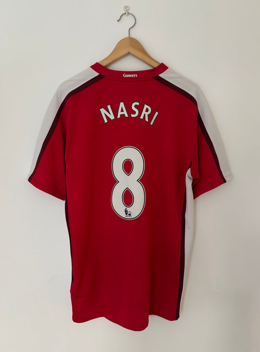 Maillot Domicile Arsenal Nasri saison 2008/2009