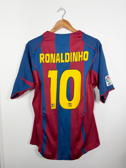 Maillot Domicile FC Barcelone Ronaldinhosaison 2004/2005