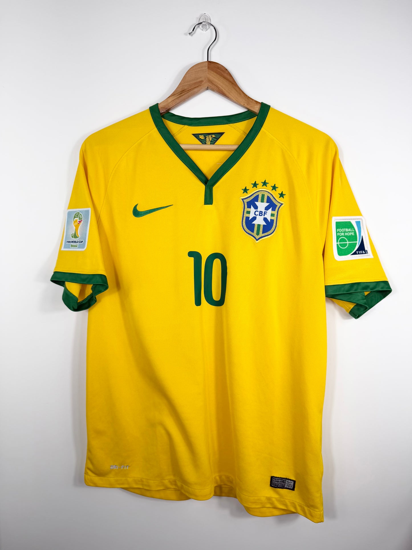Maillot Domicile Brésil Neymar JR saison 2014