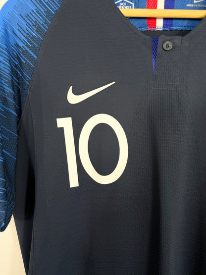 Maillot Vapor Domicile Équipe de France FFF Mbappé saison 2018