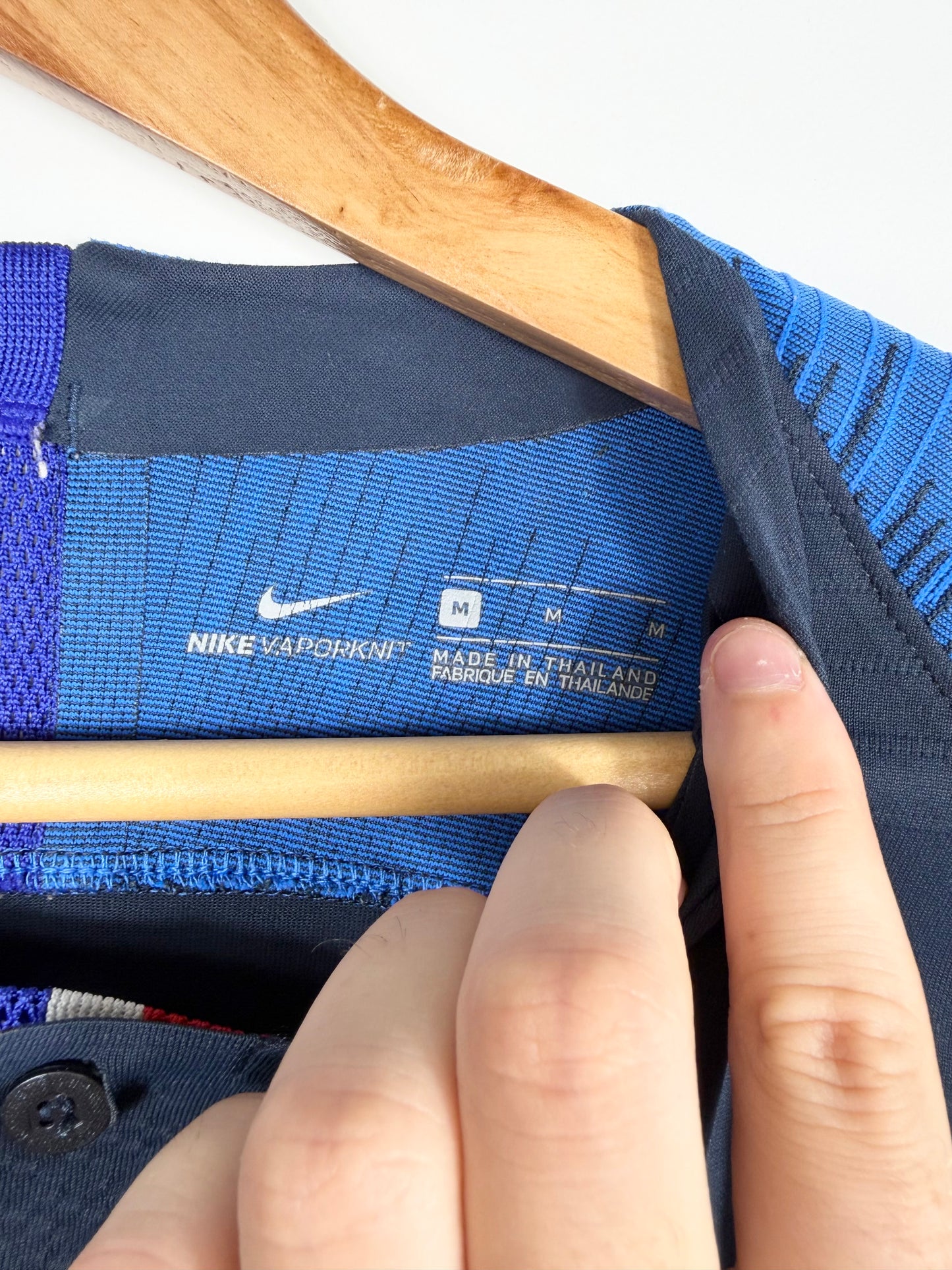 Maillot Vapor Domicile Équipe de France FFF Mbappé saison 2018