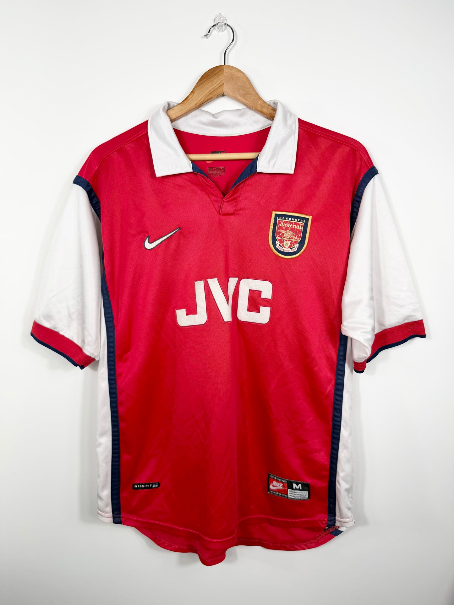 Maillot Domicile Arsenal Bergkamp saison 1998/1999