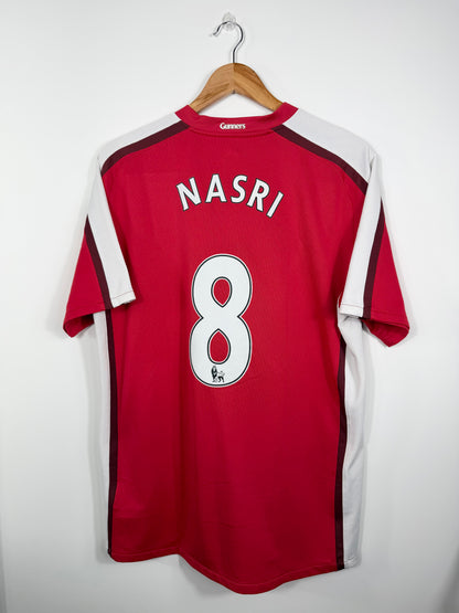 Maillot Domicile Arsenal Nasri saison 2008/2009