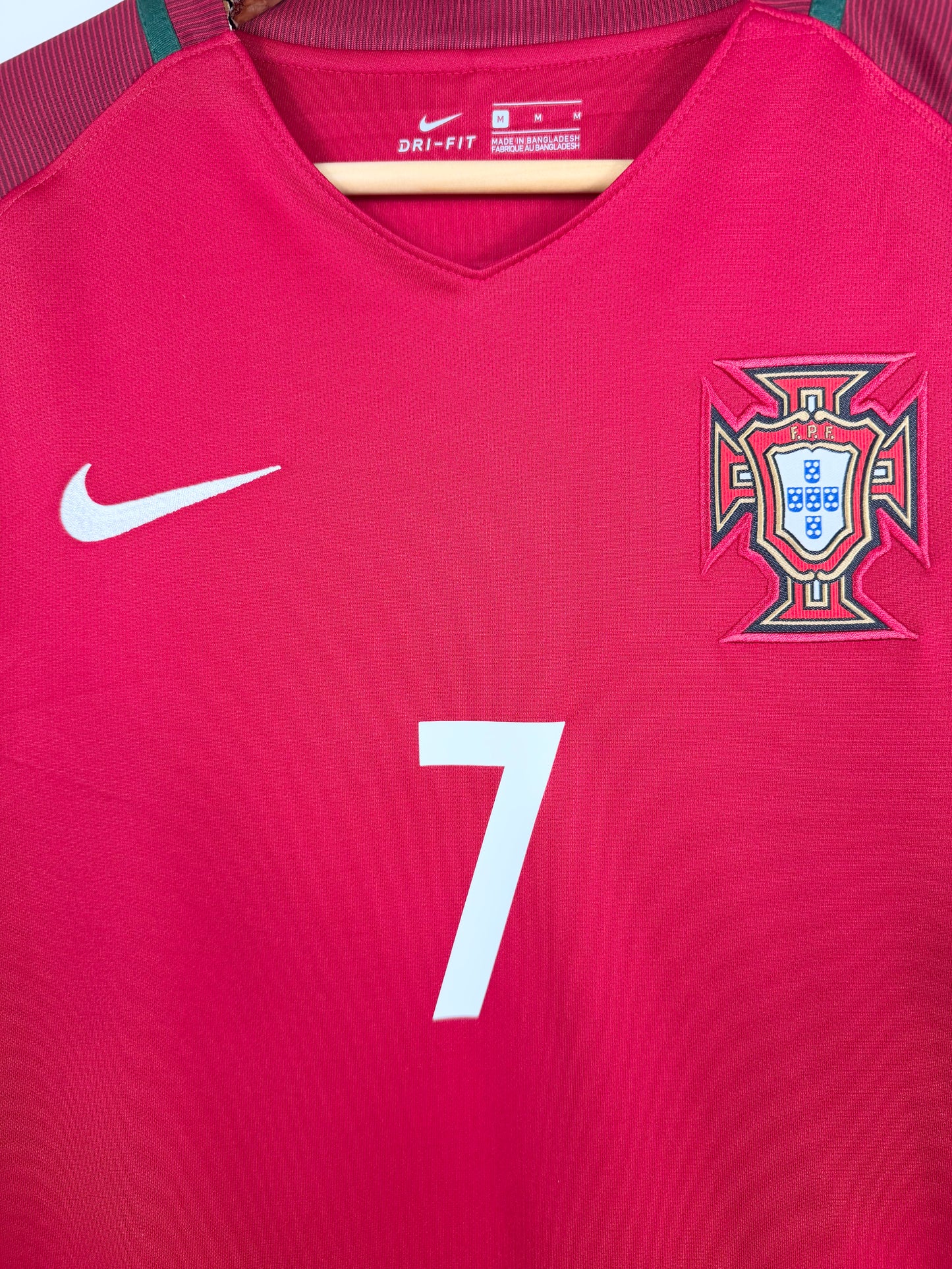 Maillot Domicile Portugal Ronaldo saison 2016