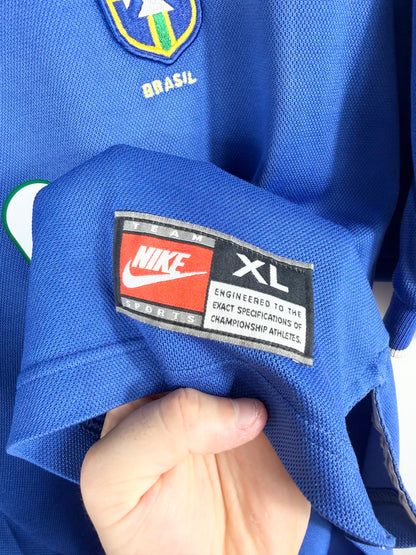 Maillot Extérieur Brésil Ronaldo R9 saison 1998