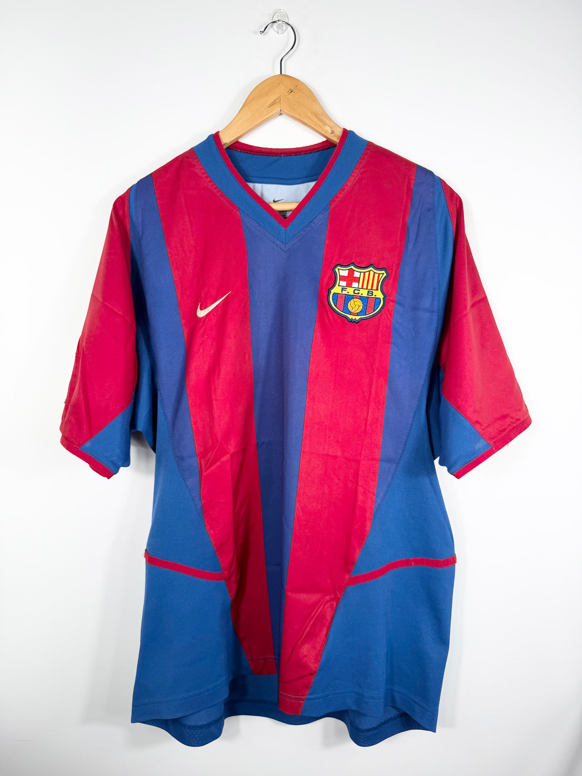 Maillot Domicile FC Barcelone Kluivert saison 2002/2003