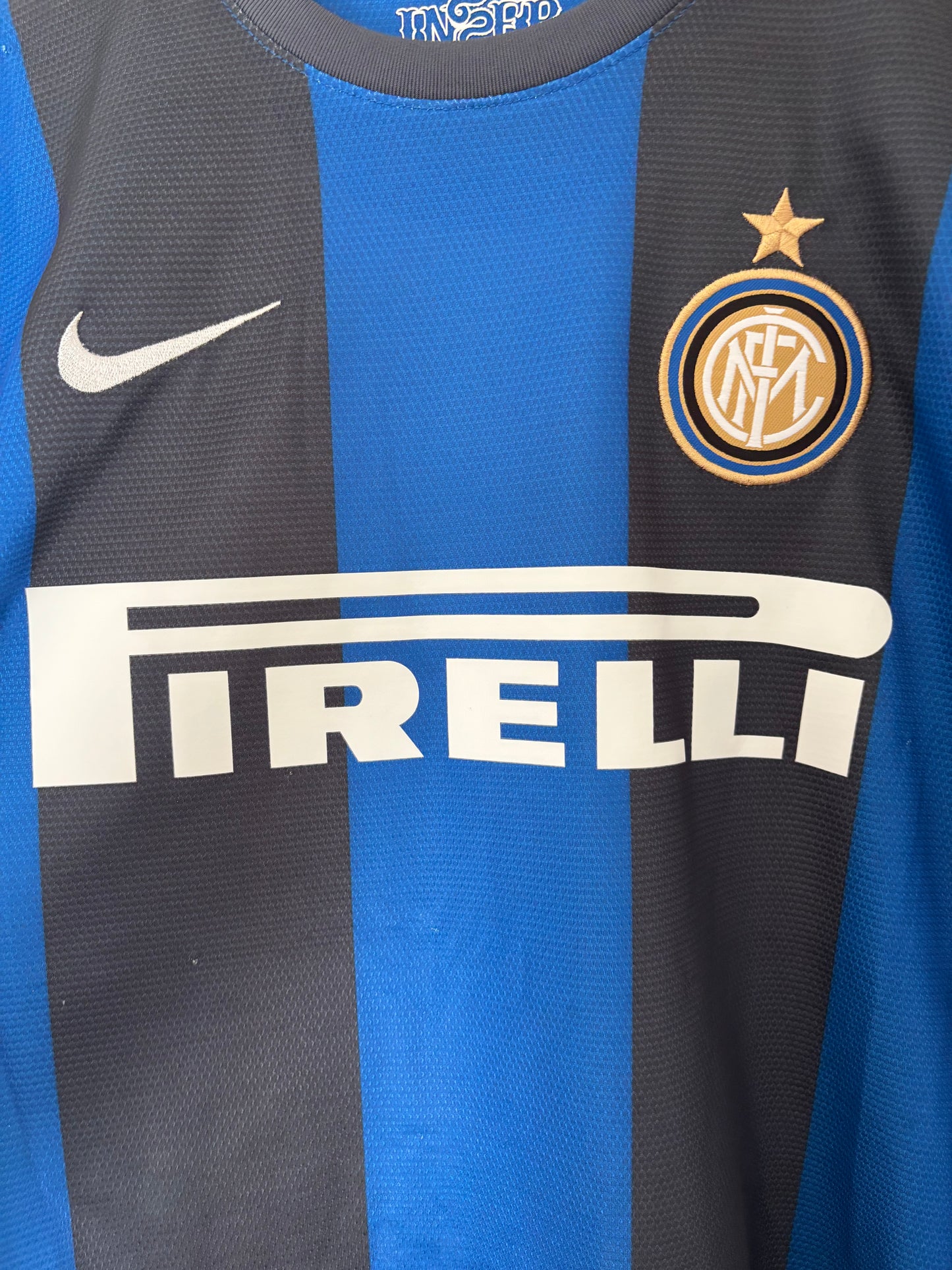 Maillot Domicile Inter Milan Zanetti saison 2012/2013