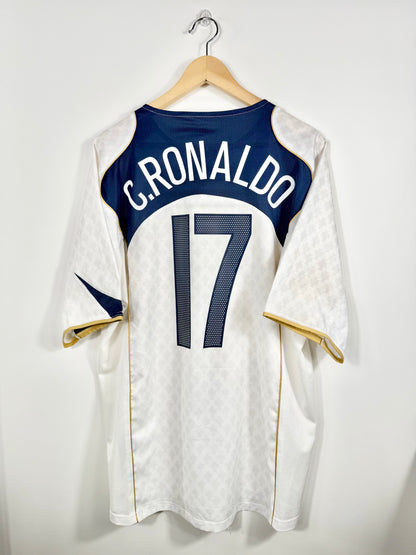 Maillot Extérieur Portugal Ronaldo saison 2004
