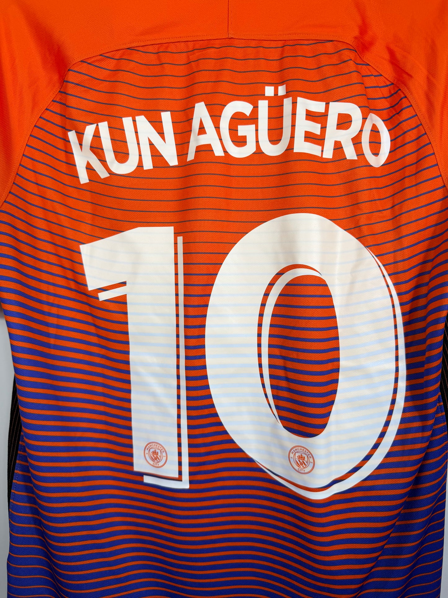Maillot Extérieur Manchester City Aguero saison 2016/2017
