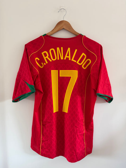 Maillot Domicile Portugal Ronaldo saison 2004/2005