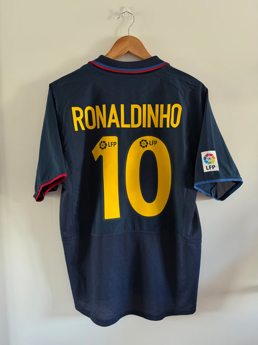 Maillot Extérieur FC Barcelone Ronaldinho saison 2003/2004