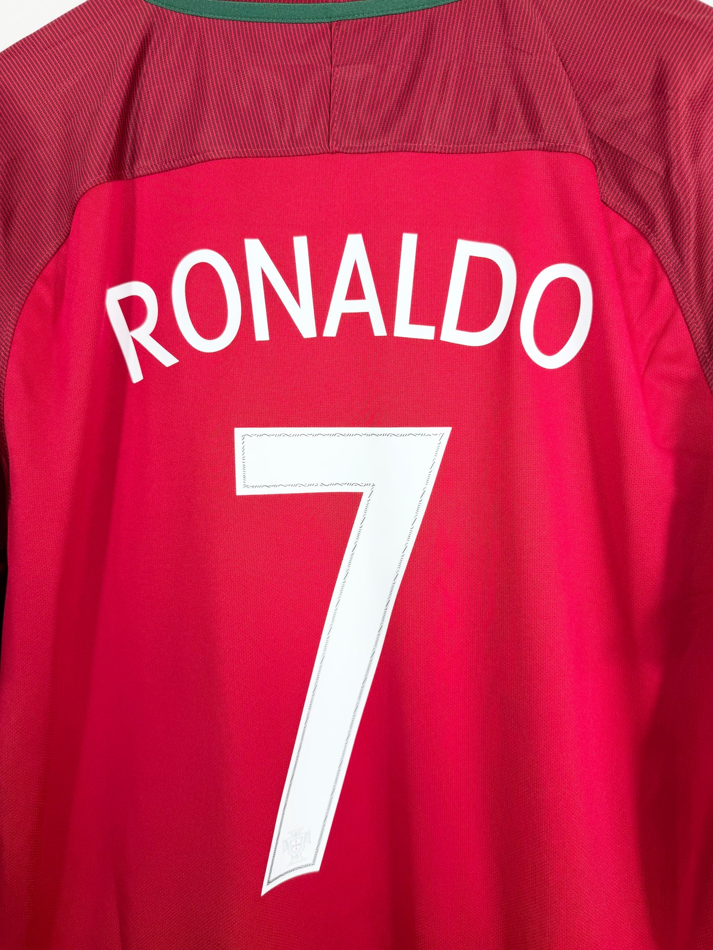 Maillot Domicile Portugal Ronaldo saison 2016