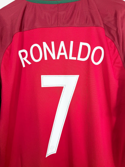 Maillot Domicile Portugal Ronaldo saison 2016
