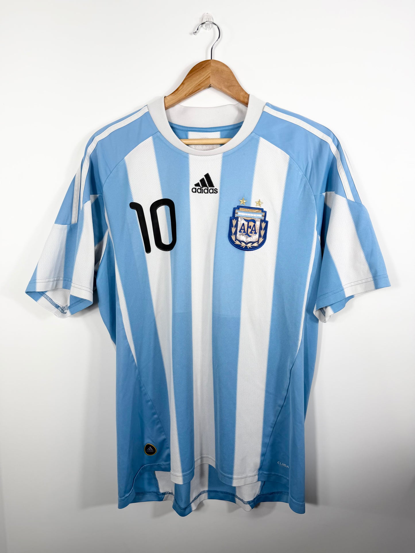 Maillot Domicile Argentine Messi saison 2010