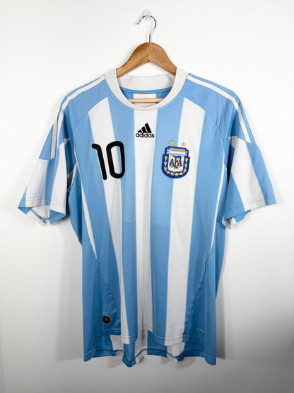 Maillot Domicile Argentine Messi saison 2010