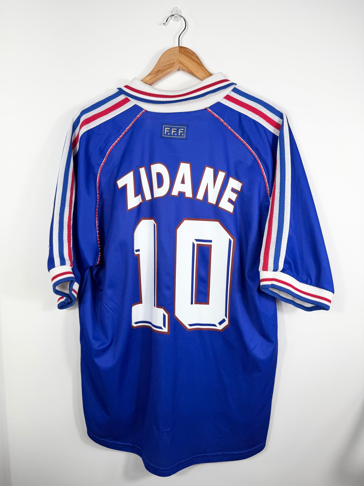 Maillot Domicile Équipe de France FFF Zidane saison 1998