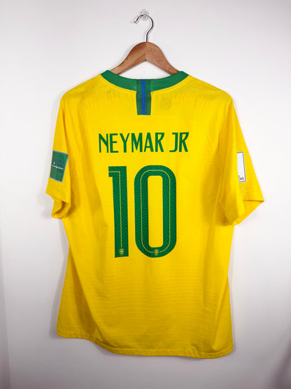 Maillot Vapor Domicile Brésil Neymar JR saison 2018