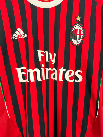 Maillot Domicile AC Milan Seedorf 2011/2012