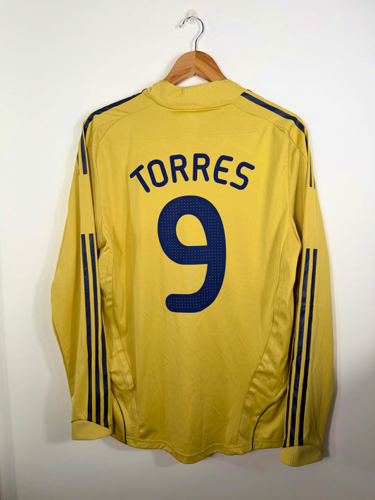 Maillot Extérieur Espagne Torres saison 2008