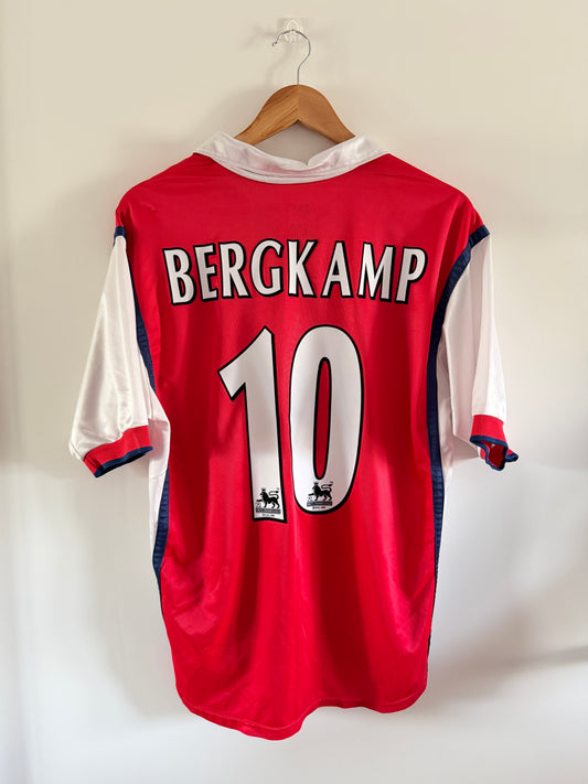 Maillot Domicile Arsenal Bergkamp saison 1998/1999