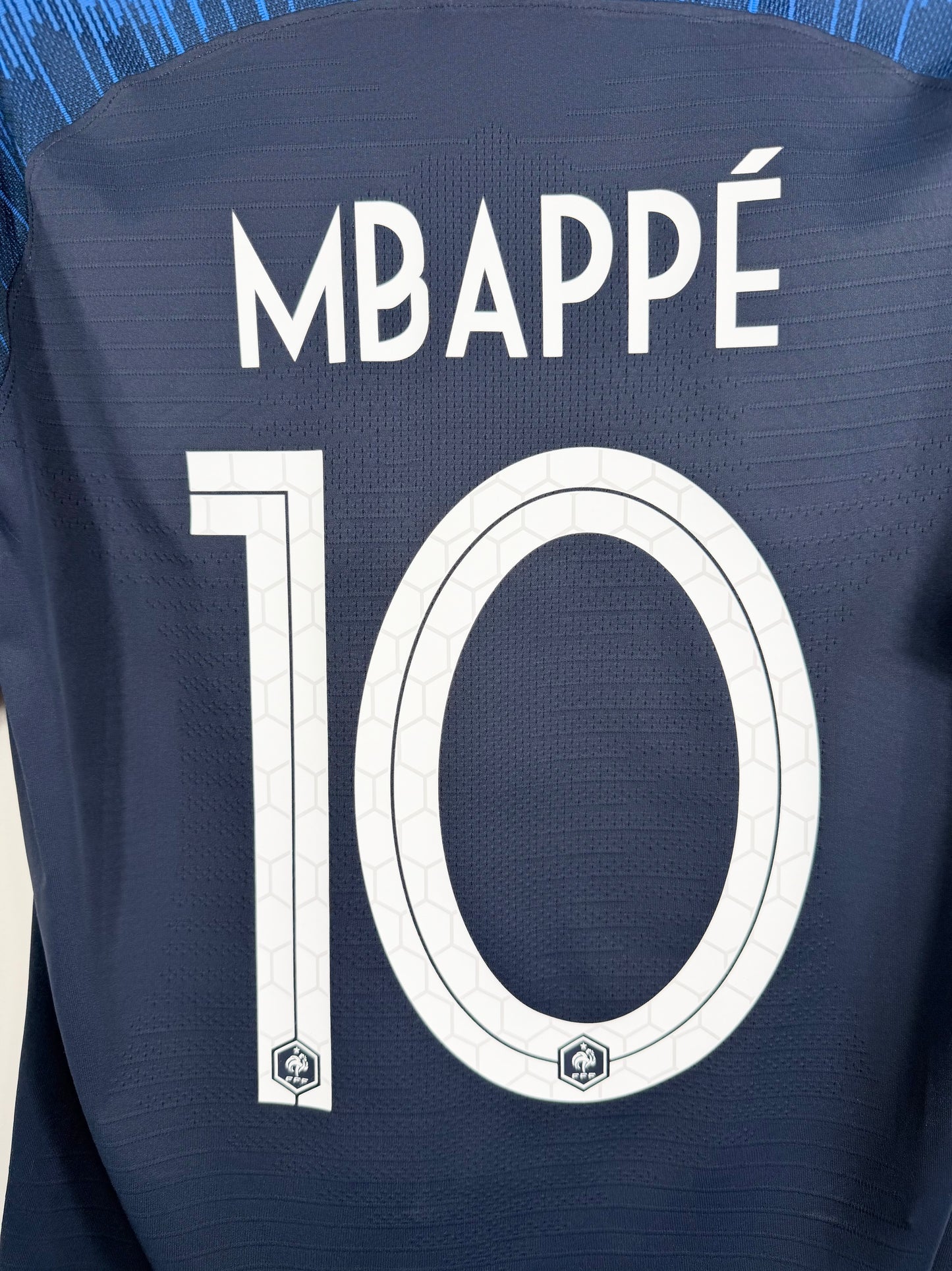 Maillot Vapor Domicile Équipe de France FFF Mbappé saison 2018