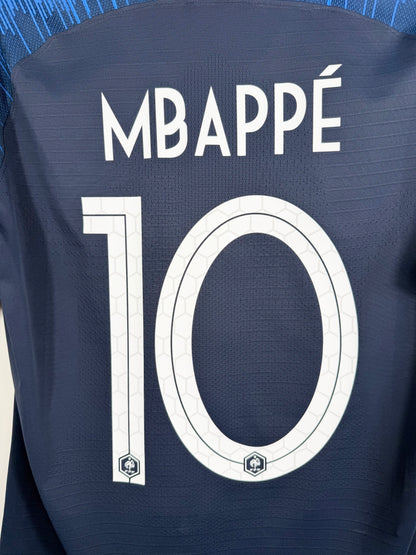 Maillot Vapor Domicile Équipe de France FFF Mbappé saison 2018