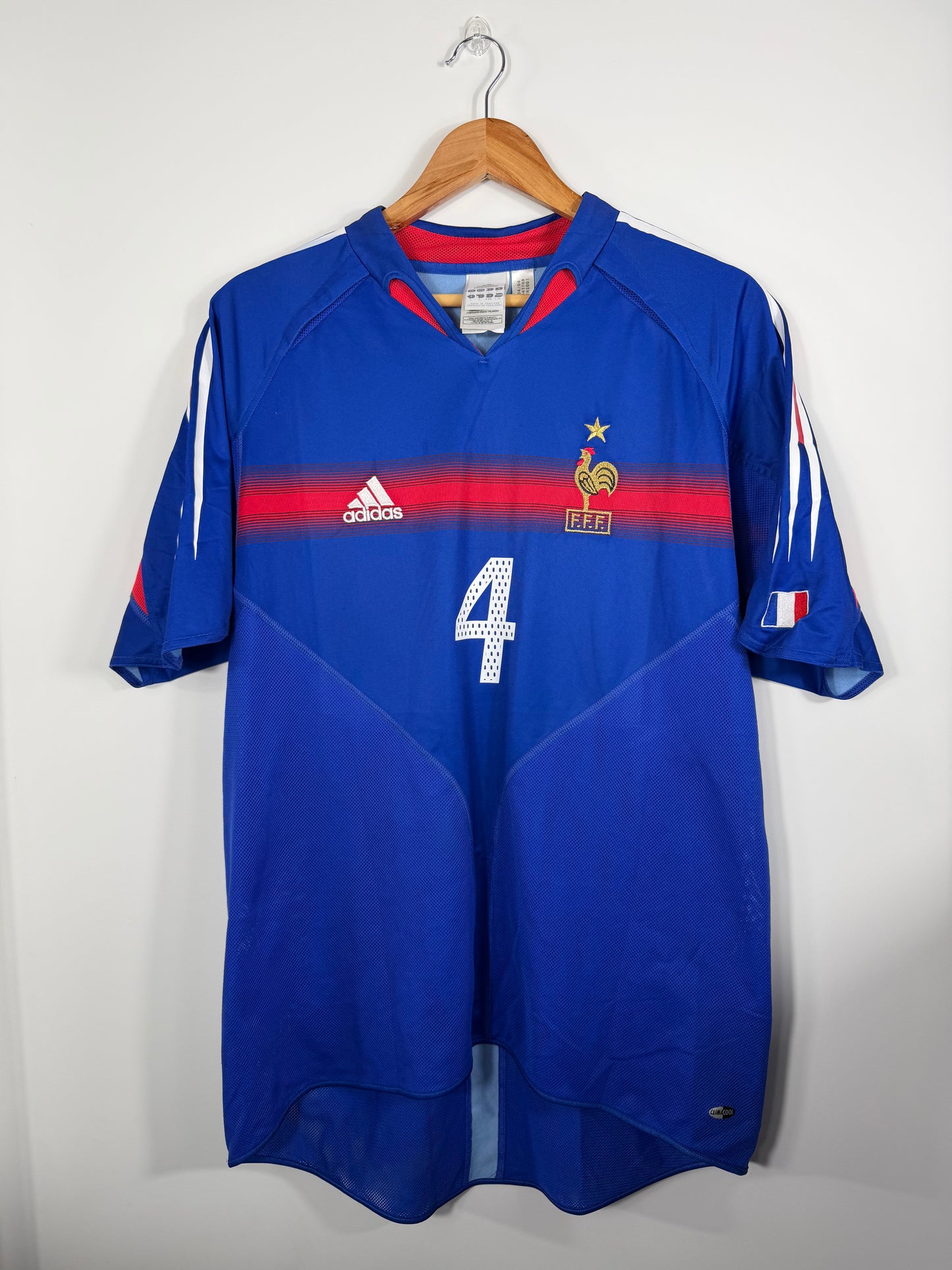 Maillot Domicile Équipe de France Vieira saison 2004/2006