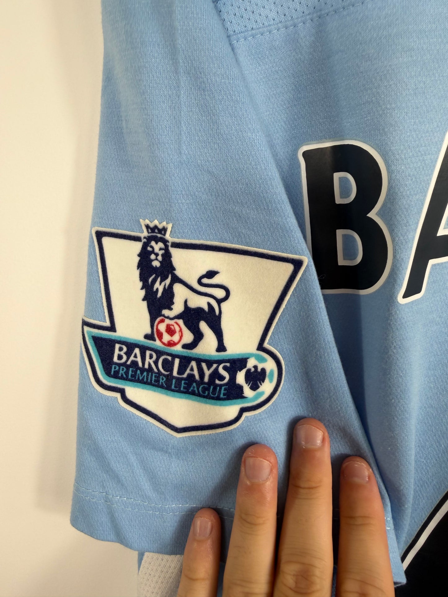 Maillot Domicile Manchester City Balotelli saison 2011/2012
