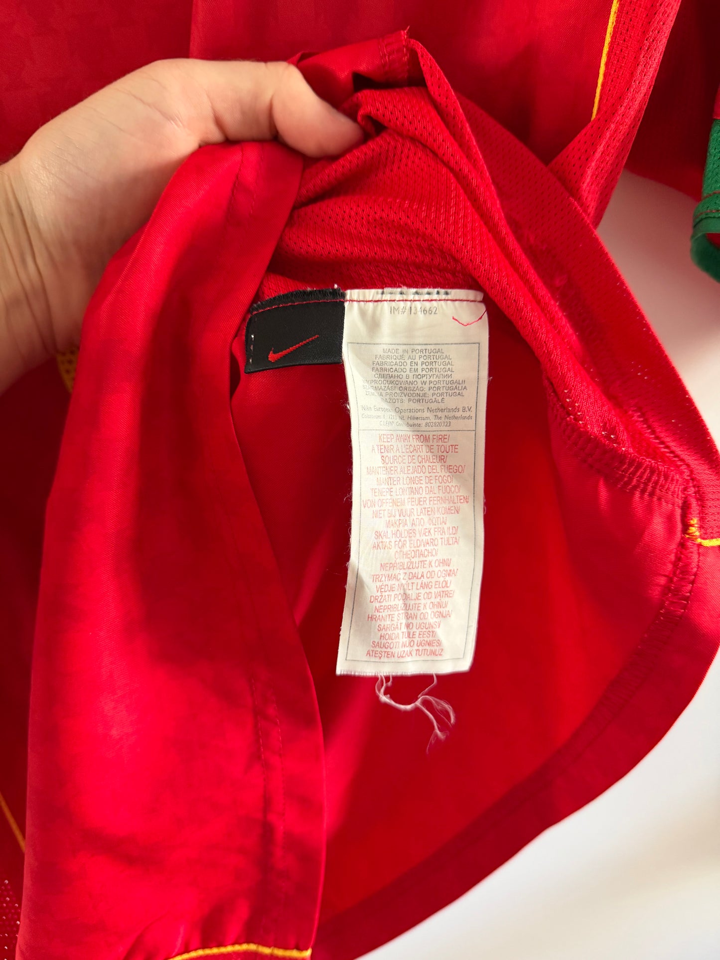 Maillot Domicile Portugal Ronaldo saison 2004/2005