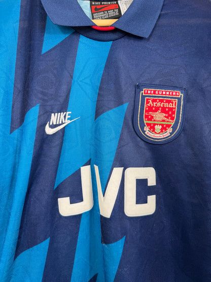 Maillot Extérieur Arsenal Bergkamp saison 1995/1996