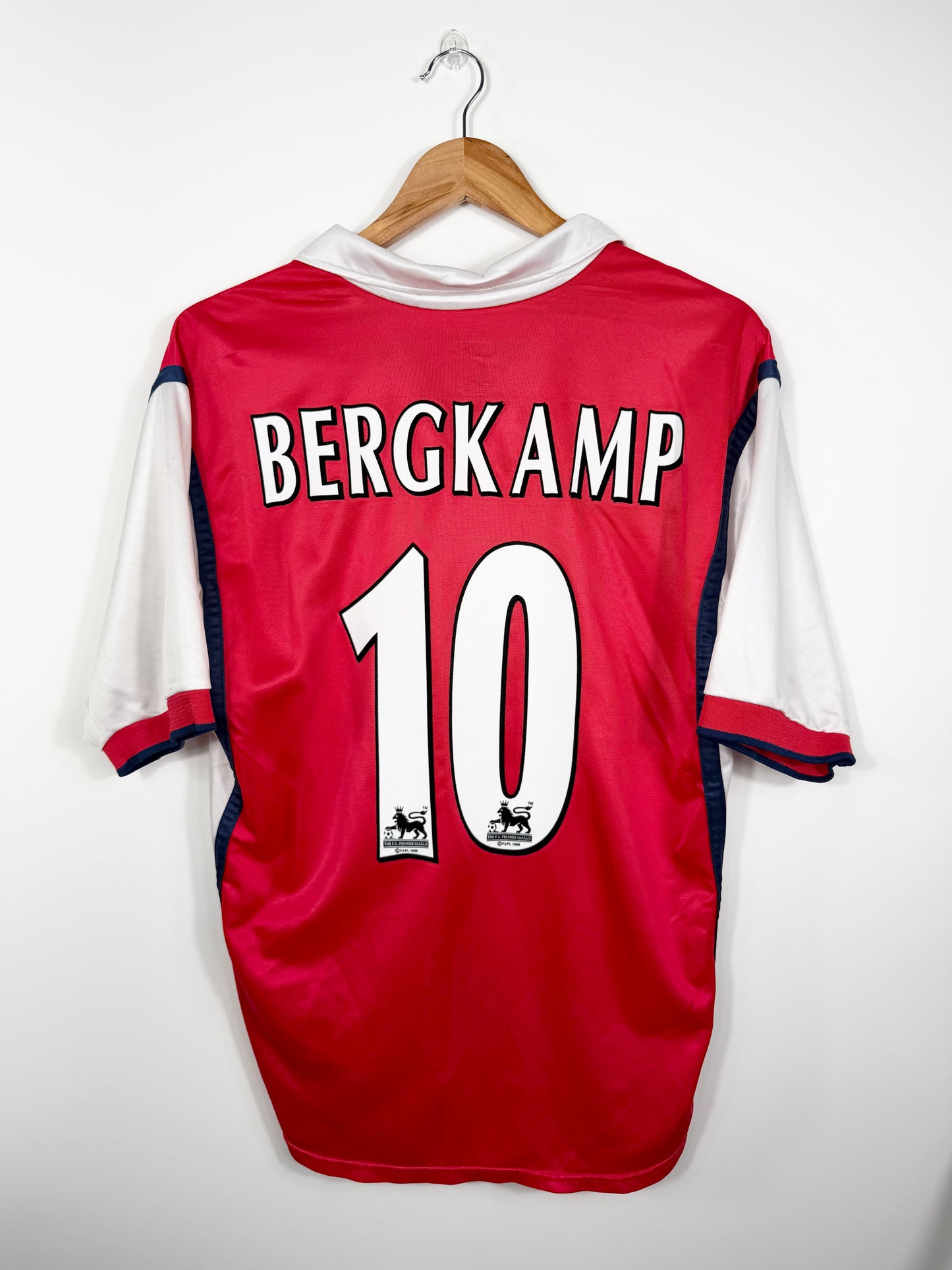 Maillot Domicile Arsenal Bergkamp saison 1998/1999