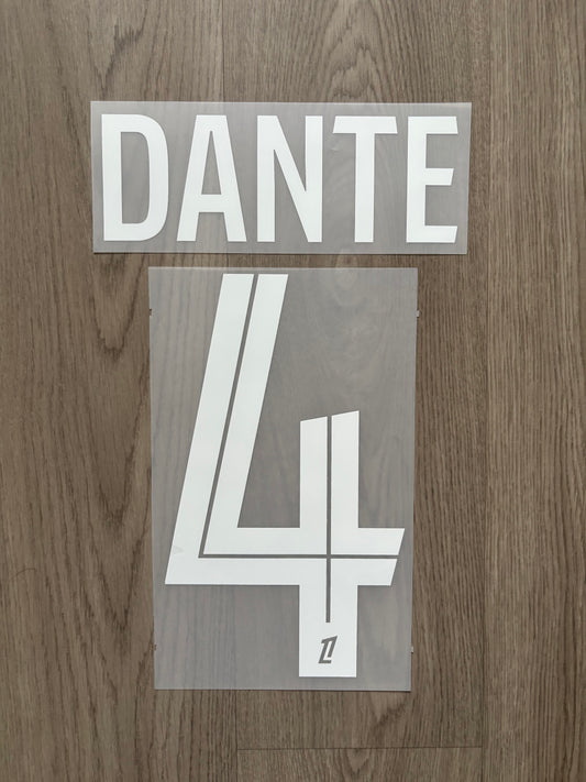 Flocage Officiel OGC Nice Dante Home 2025/2026
