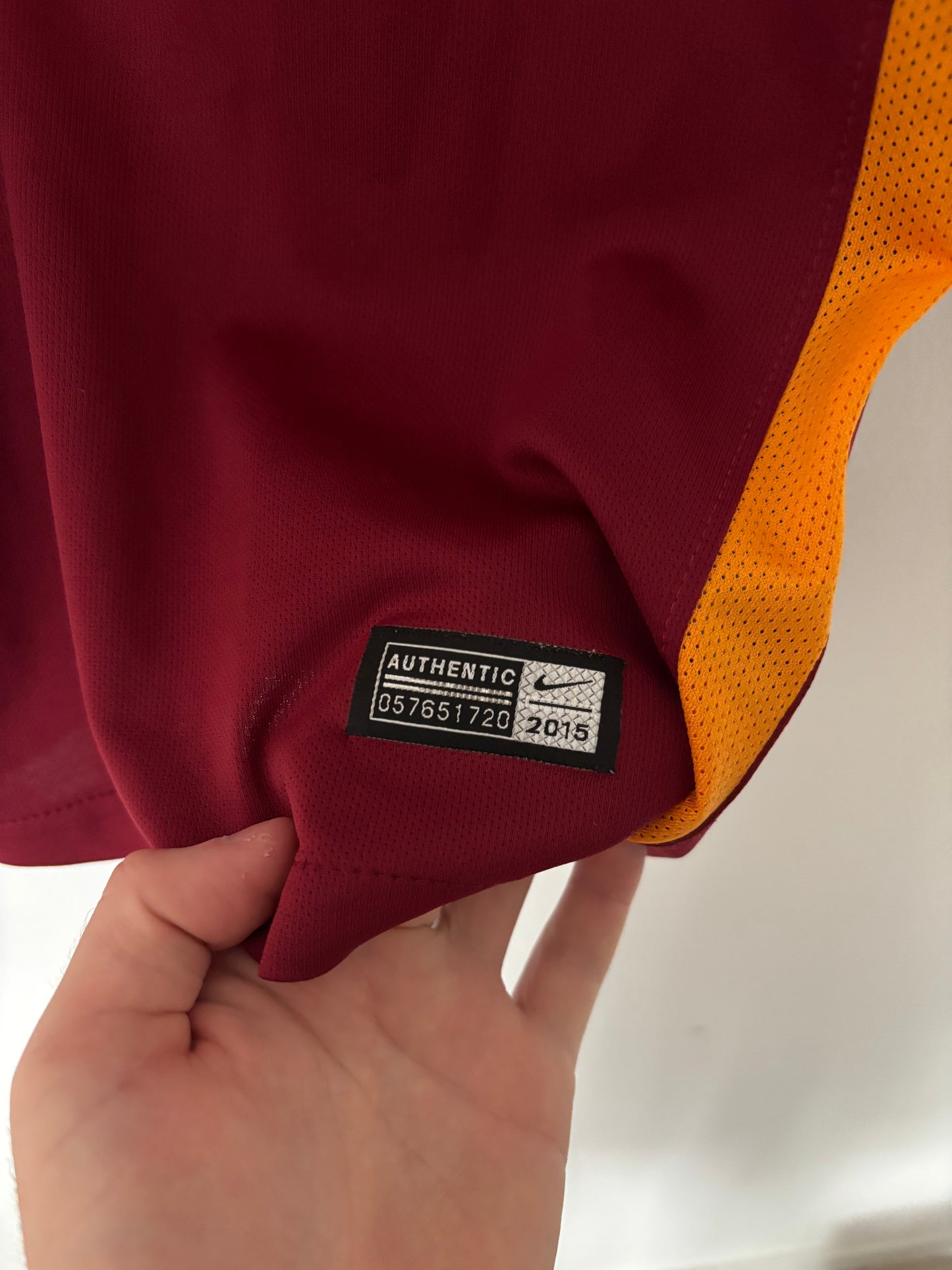 Maillot Domicile AS Roma Salah saison 2015/2016