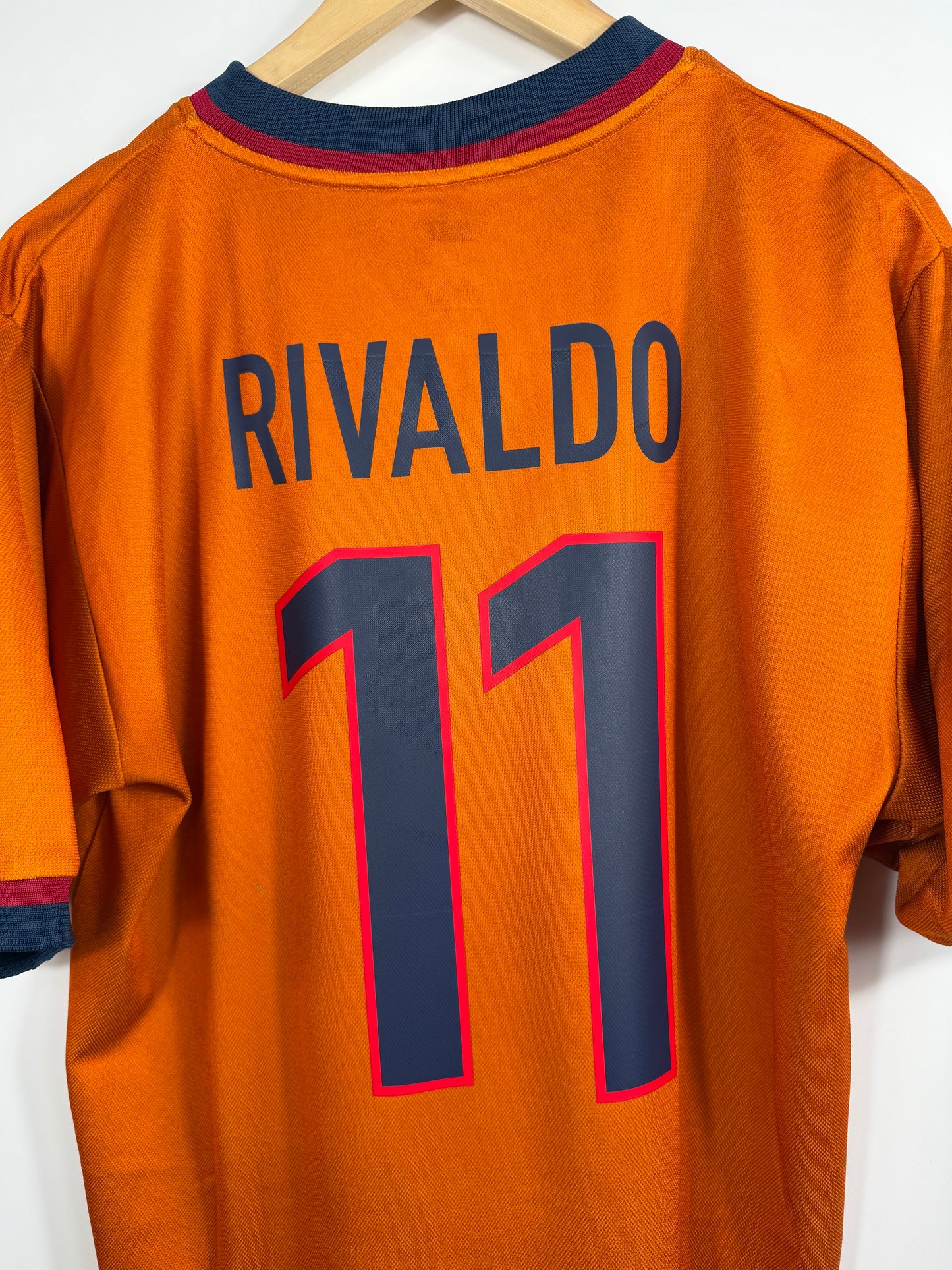 Maillot Extérieur FC Barcelone Rivaldo saison 1998/1999