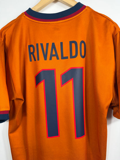 Maillot Extérieur FC Barcelone Rivaldo saison 1998/1999